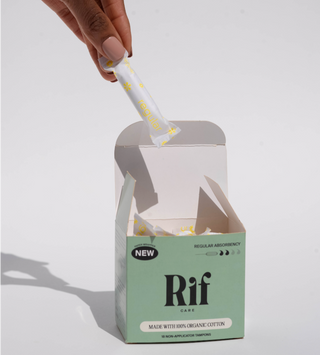 Organic Cotton Non-Applicator Tampons - Regular Absorbency Rif care
