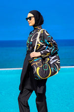 Rivamera Modest Full-Coverage Swimsuit - R2505 Marina Modest