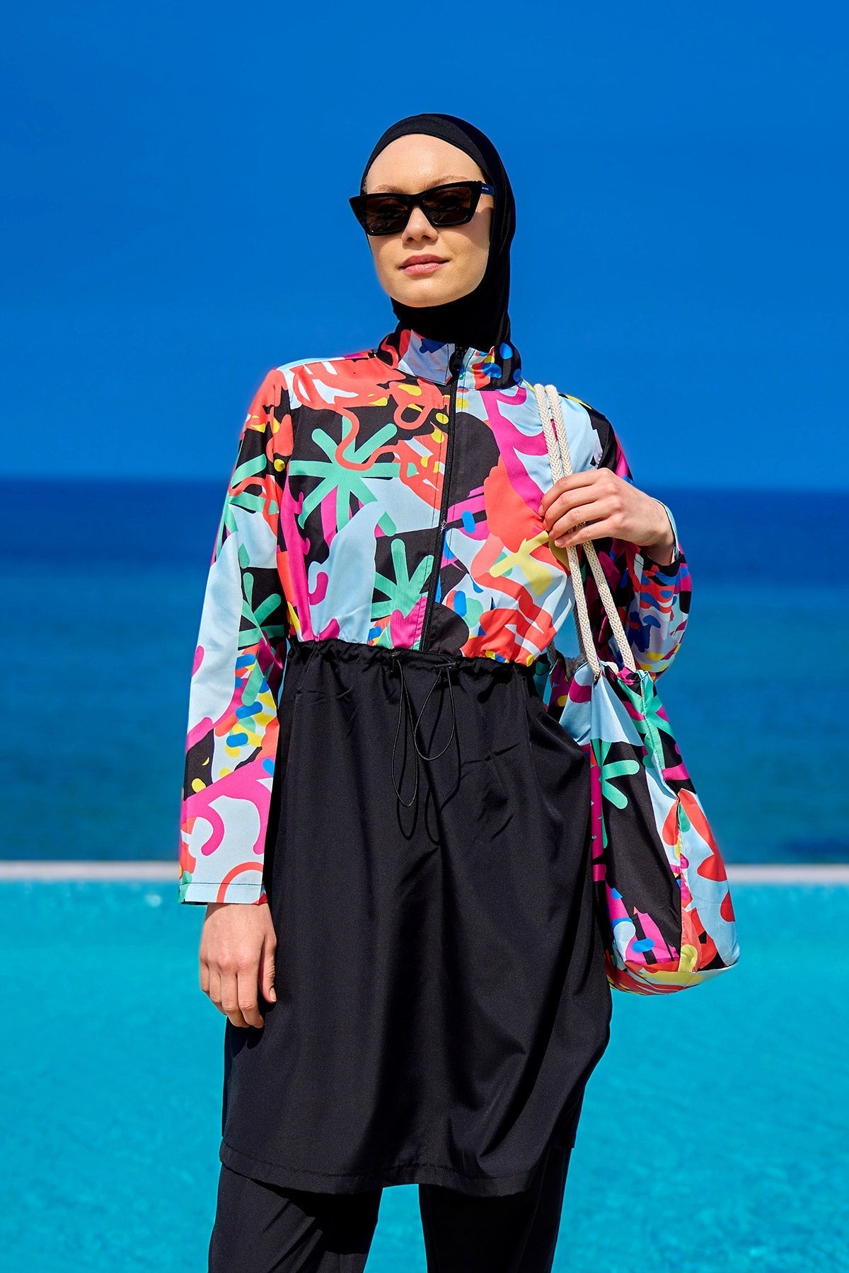 Rivamera Full-Coverage Modest Swimsuit - R2510 Marina Modest