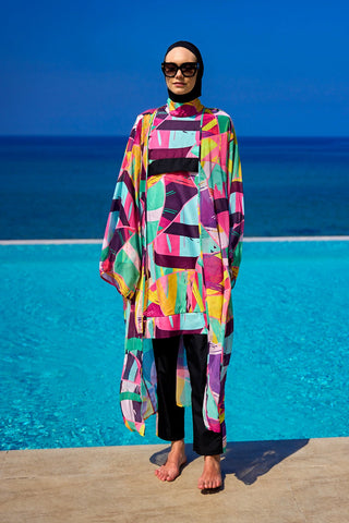 Rivamera Black Full Coverage Burkini Set for R2511 - By Baano