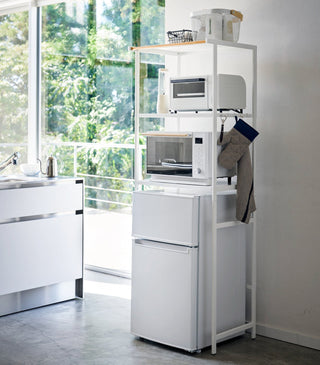 Storage Rack - 67-Inch (Fridge) (67" H)  - Steel - By Baano
