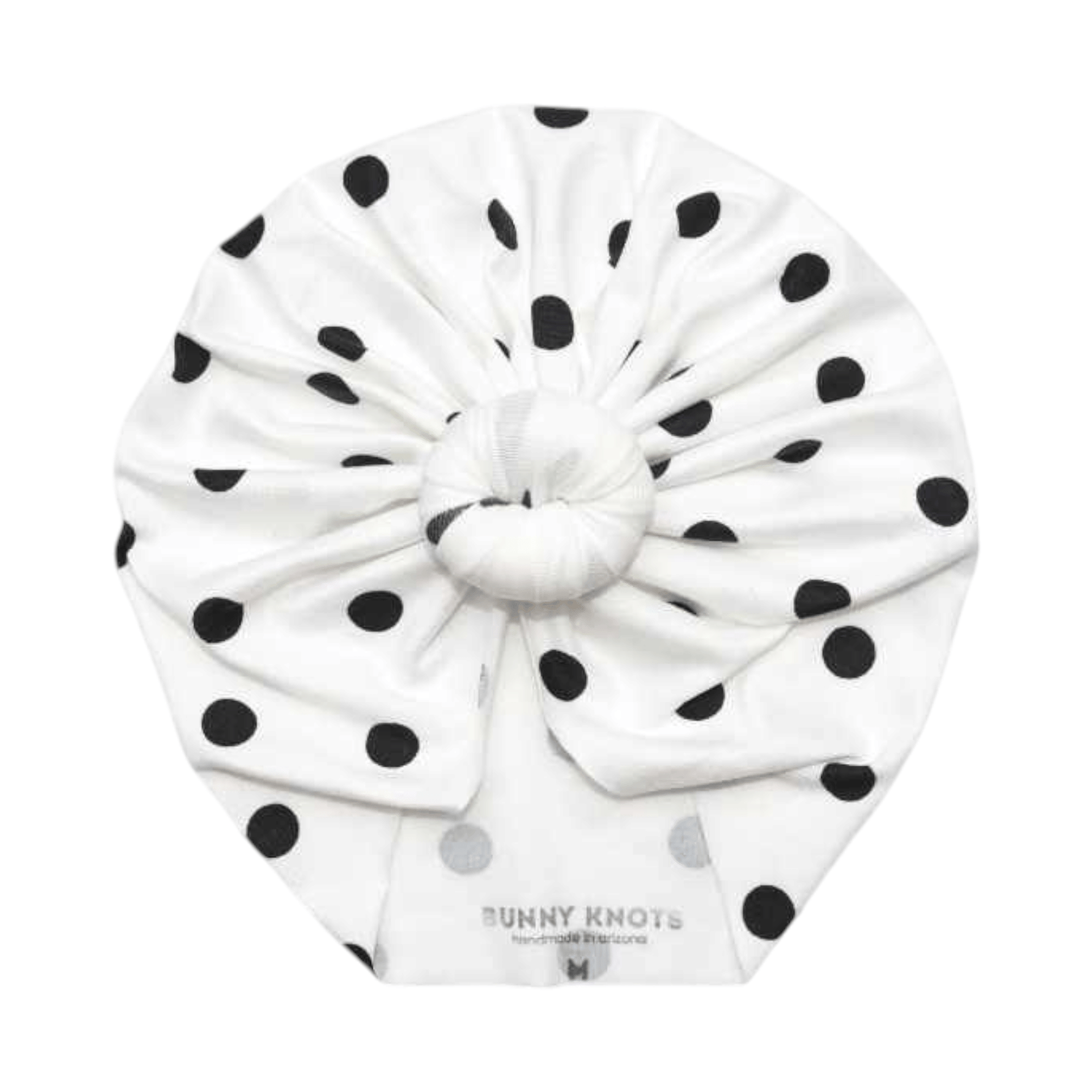 Darling | Black & White Polka | Classic Headwrap