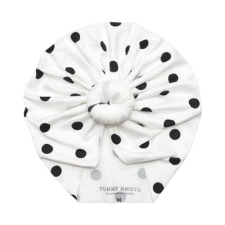 Darling | Black & White Polka | Classic Headwrap
