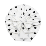 Darling | Black & White Polka | Classic Headwrap