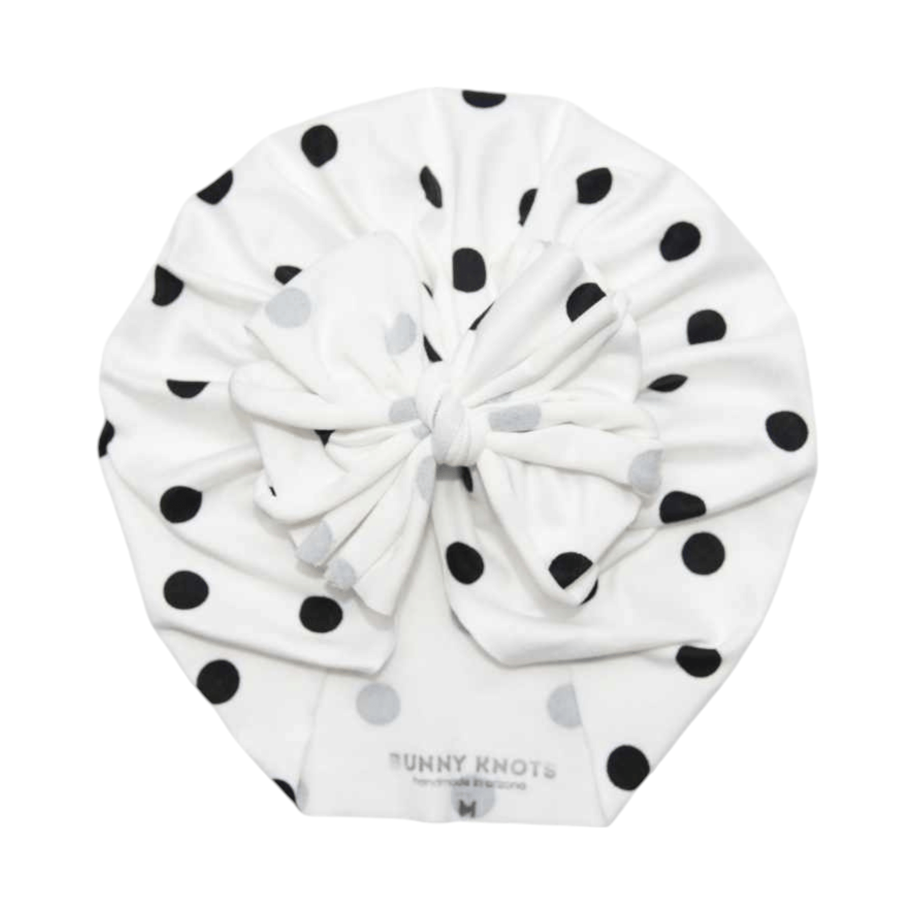 Darling | Black & White Polka | Classic Headwrap