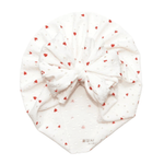 Croía | Mini Red Hearts | Eyelet Headwrap