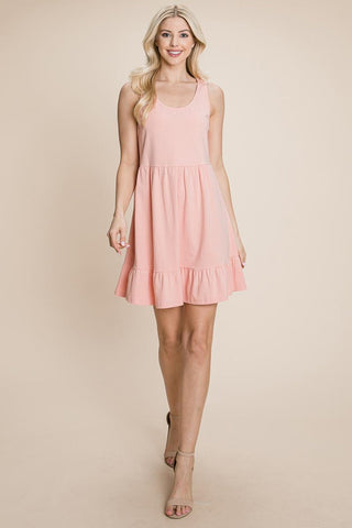 Tiered Cami Loose Layered Flowy Mini Dress