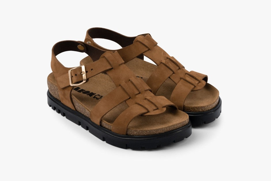 Roma by LEON– Women’s Platform Fisherman Style Sandal- Cushioned Footbed & Chunky Sole