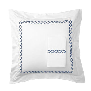 600 Thread Count Rope Embroidered Euro Sham Pairs