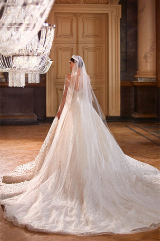 Royal Frances Beaded Wedding Dress - By Baano