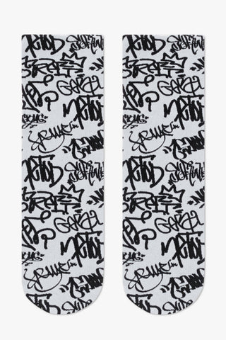 Socks Conte Fantasy - Graffiti Pattern - By Baano