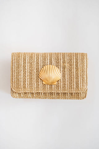 Ruby  - Gold Fabric - Charms