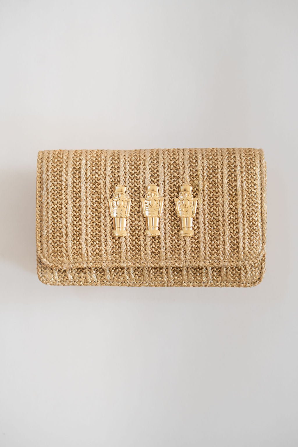 Ruby  - Gold Fabric - Charms