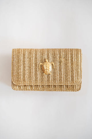 Ruby  - Gold Fabric - Charms