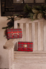 Ruby Scalloped - Red Plaid