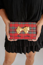 Ruby Scalloped - Red Plaid