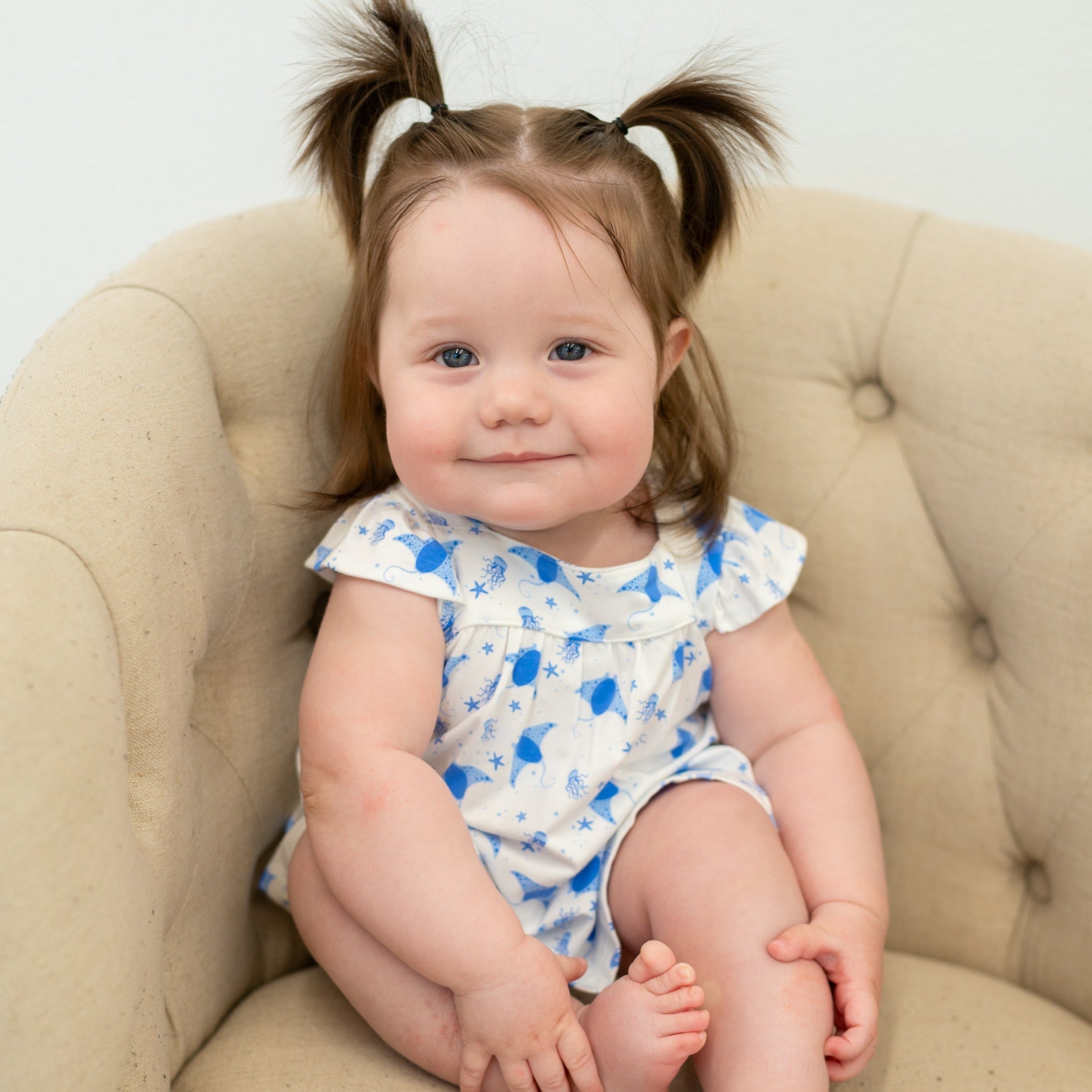 Ruffle Dress & Bloomer - By Baano