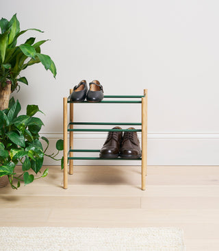 Expandable Shoe Rack (18" H)  - Steel - By Baano