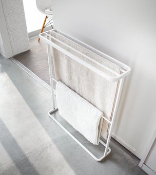 Bath Towel Hanger (30" H)  - Steel - By Baano