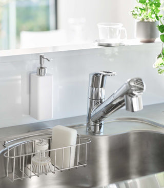 Traceless Adhesive Soap Dispenser - By Baano