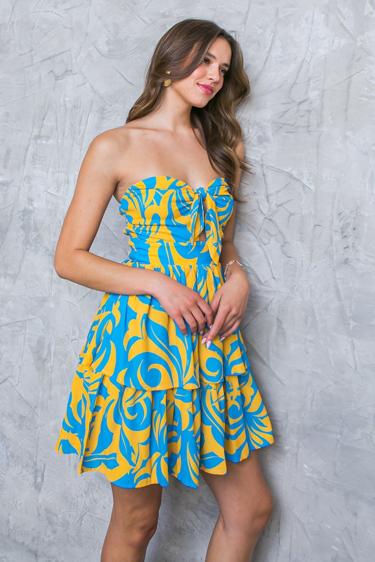 BACK TO THE START MINI DRESS - By Baano