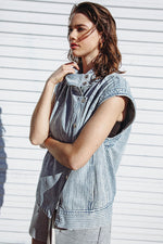 LATE SUMMER NIGHTS DENIM VEST - By Baano
