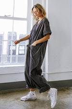 SAY IT AGAIN WOVEN JUMPSUIT - By Baano