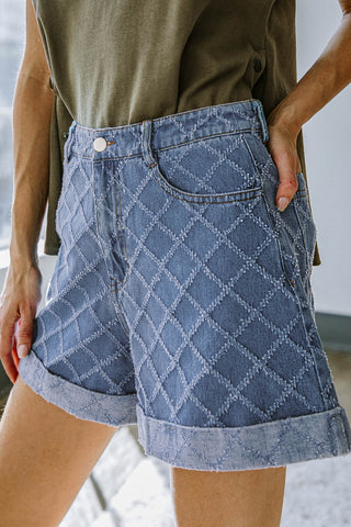 MEET ME THERE DENIM SHORT - By Baano
