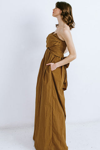 THINK ABOUT ME WOVEN JUMPSUIT - By Baano