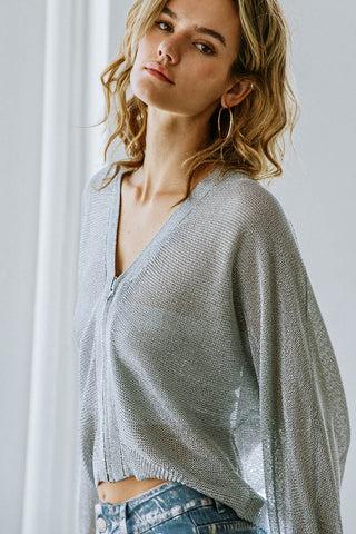 HERE GOES NOTHING SWEATER TOP - By Baano
