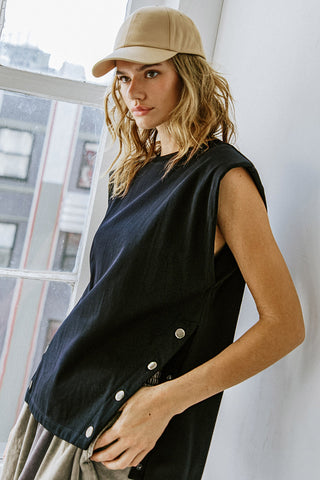 NEVER BE THE SAME KNIT TOP - By Baano