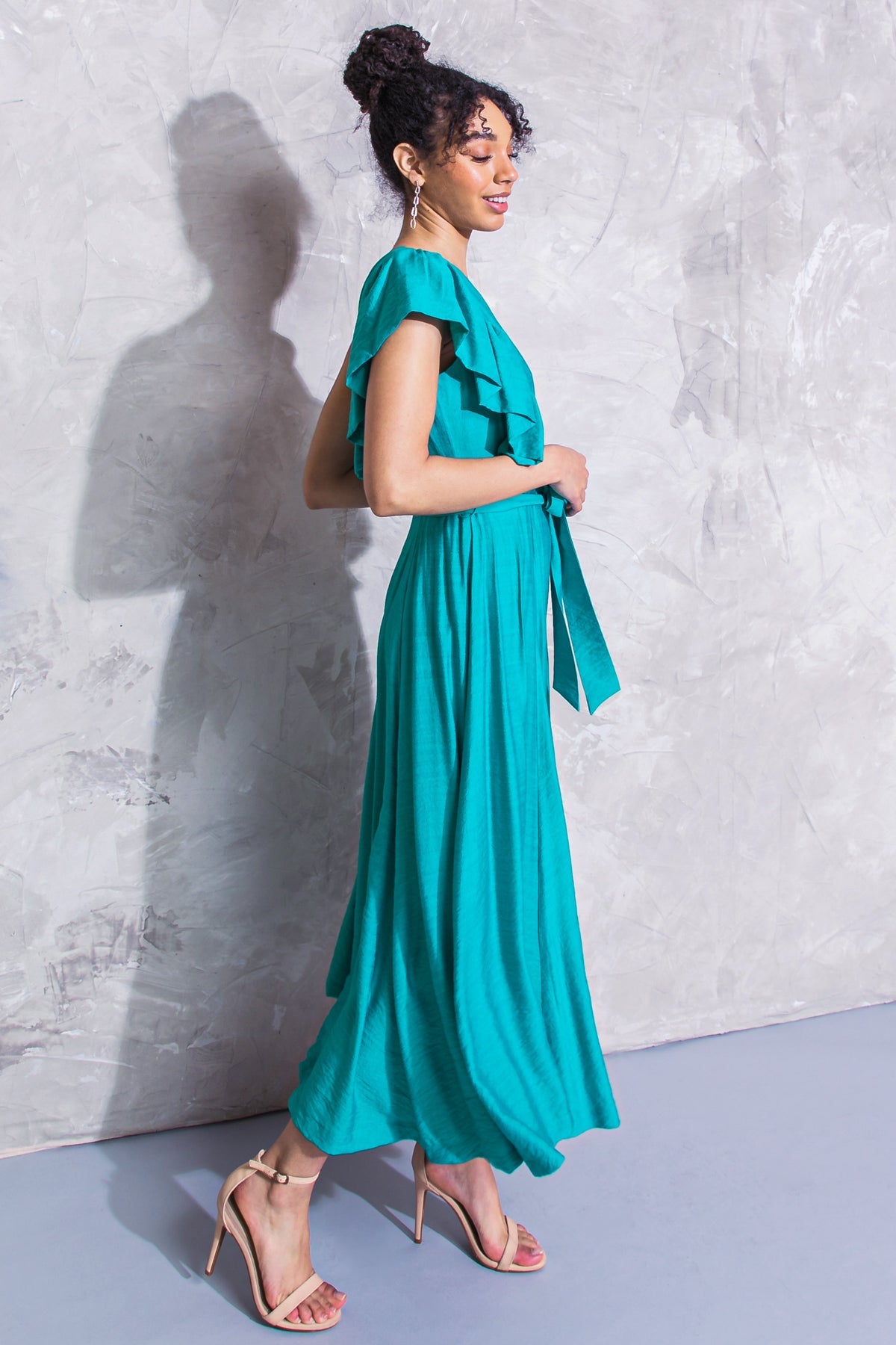 DAYS OF HEAVEN WOVEN MIDI DRESS - By Baano