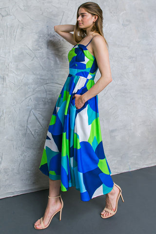 IF YOU DON'T MIND WOVEN MIDI DRESS - By Baano