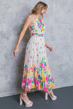 ALBERGO STELLA WOVEN MIDI DRESS - By Baano