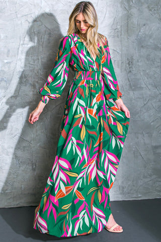 GONE COASTAL WOVEN MAXI DRESS - By Baano