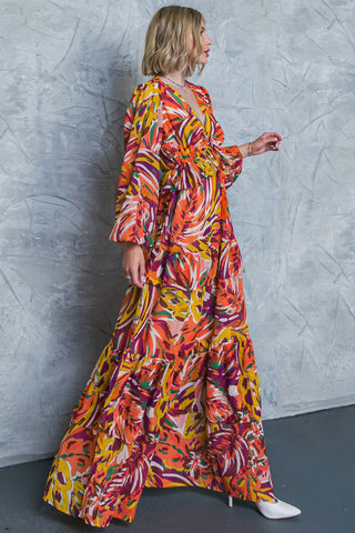 WONDERFUL SOUL WOVEN MAXI DRESS - By Baano