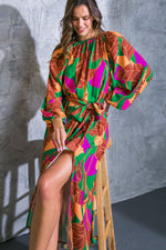 CUE THE CHIC WOVEN MIDI DRESS - By Baano