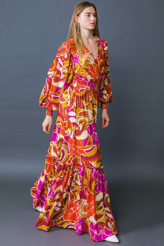 READY FOR THE SPOTLIGHT WOVEN MAXI DRESS - By Baano