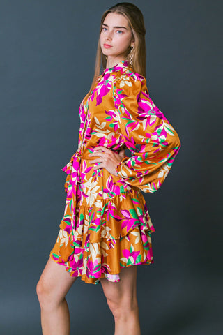 JUST BELIEVE IN ME WOVEN MINI DRESS - By Baano