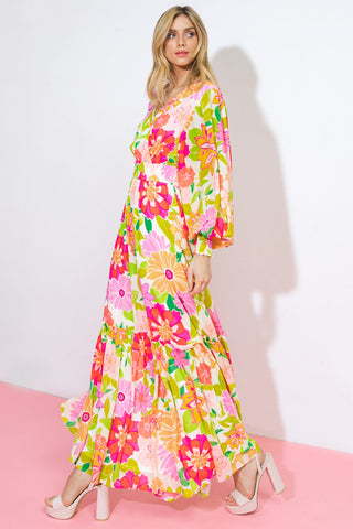 HEADING UPTOWN WOVEN MAXI DRESS - By Baano