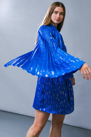 MESMERIZING ELEGANCE WOVEN MINI DRESS - By Baano