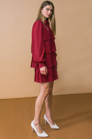 AN ABSOLUTE TREASURE WOVEN MINI DRESS - By Baano