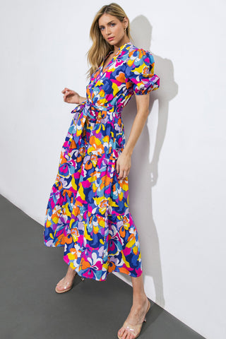 LOVE IN YOUR LIFE POPLIN MIDI DRESS - By Baano