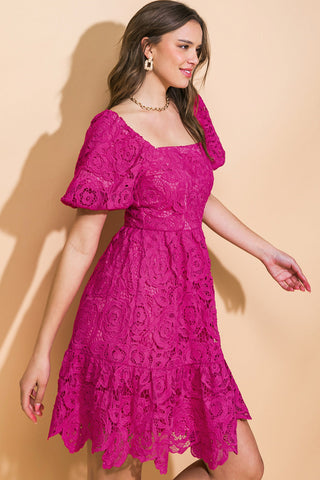 NEVER BE THE SAME WOVEN MINI DRESS - By Baano