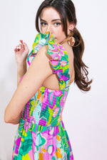 LOVE HAZE WOVEN MIDI DRESS - By Baano