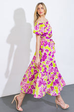 I'M IN CHARGE WOVEN MIDI DRESS - By Baano