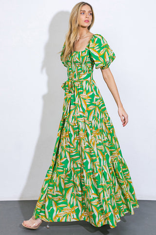 NEVER ENDING DAYS WOVEN MAXI DRESS - By Baano