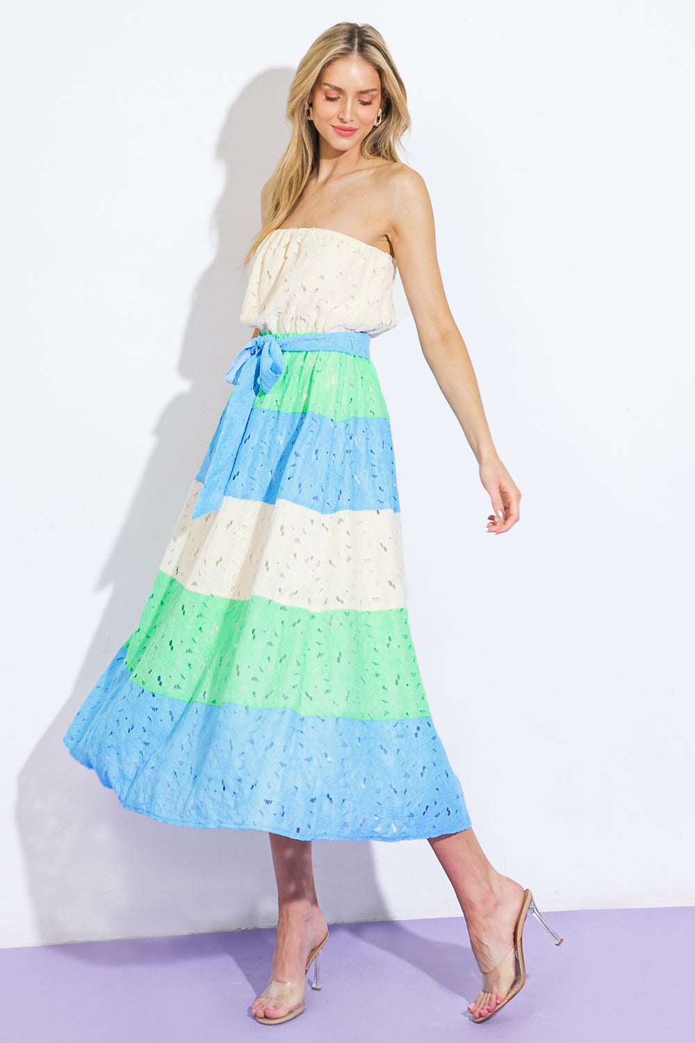 TAKE ME TO CABO WOVEN MIDI DRESS - By Baano