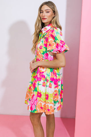 DIVINE INTUITION WOVEN MINI DRESS - By Baano
