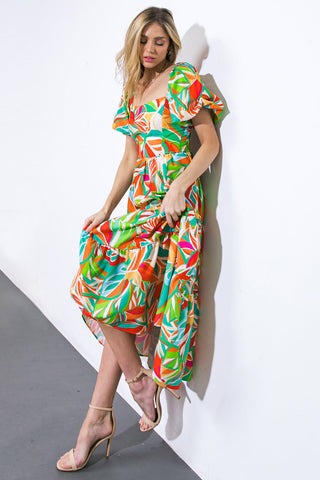 LONG LOST LOVER WOVEN MIDI DRESS - By Baano
